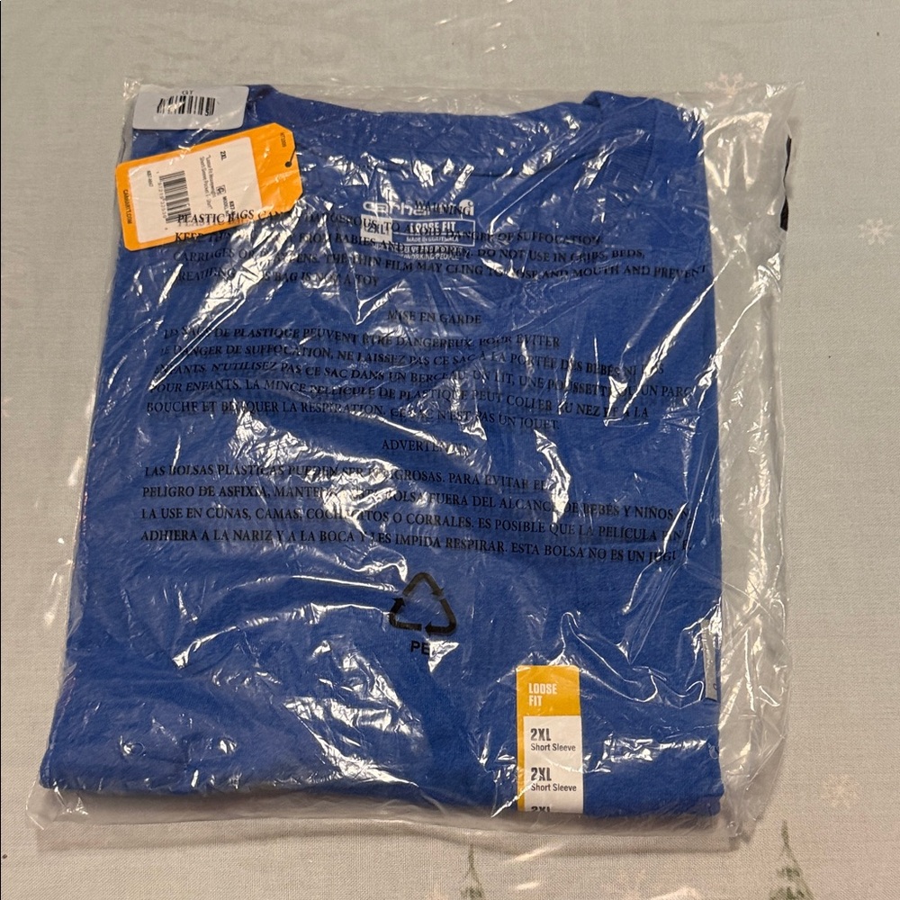 Blue Carhartt T-Shirt 2XL